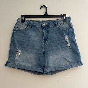 D. jeans Denim Shorts Size 14
